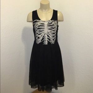 Skeleton Dress XL Hot Topic NEW